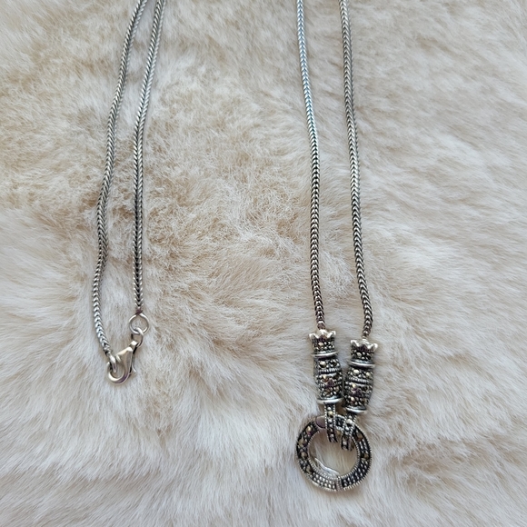 Marcasite Necklace - Picture 2 of 3